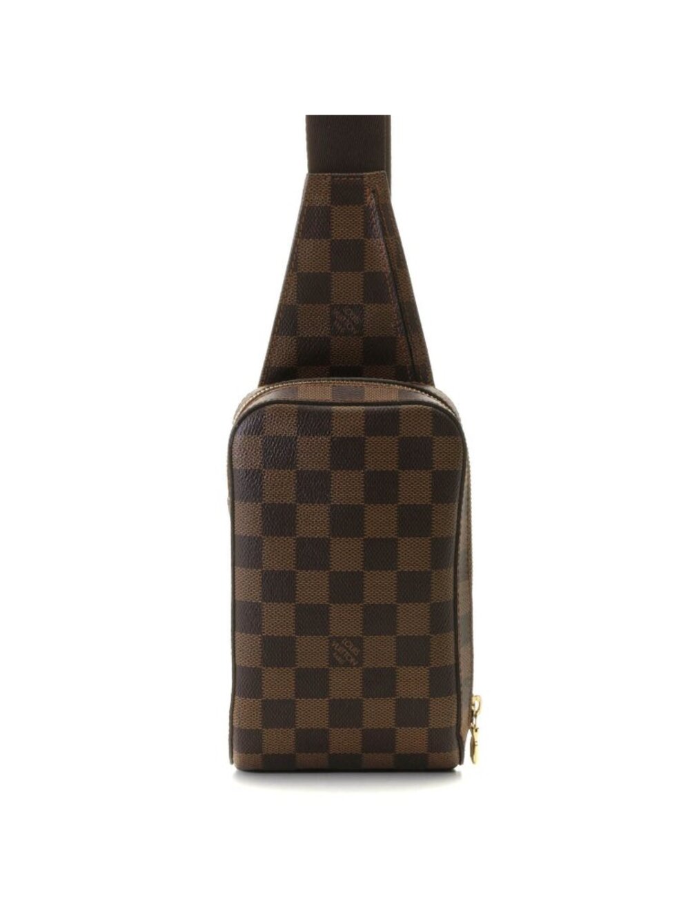 Louis Vuitton Damier Geronimos Belt Bag Canvas Ebene